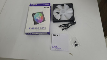 NZXT F140RGB Core RF-C14SF-B1 140mm Tekli Siyah Kasa Fanı (OUTLET)