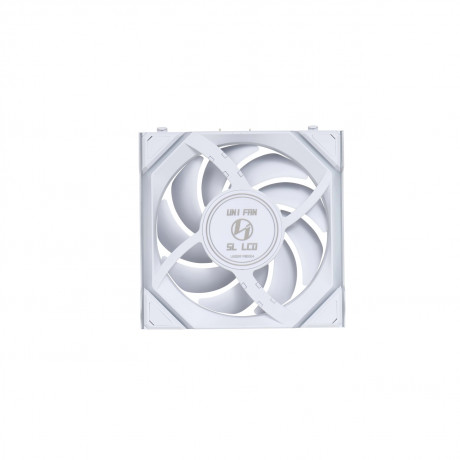 Lian Li UNI FAN REVERSE SL WIRELESS LCD 3x120mm Beyaz Kasa Fanı (G99.12RSLLCD1W3W.00)