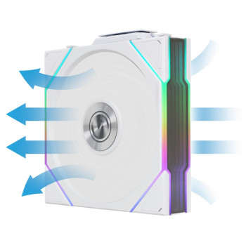 Lian Li UNI FAN REVERSE TL WIRELESS 3x120mm Beyaz Kasa Fanı (G99.12RTL1W3W.00)